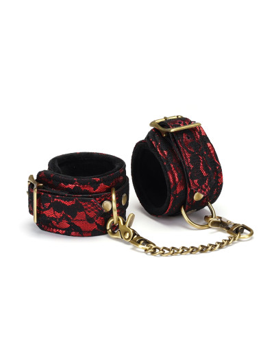 Наручники Liebe Seele Victorian Garden Wrist Cuff, кільця та з’єднувальний ланцюжок - Фото №1
