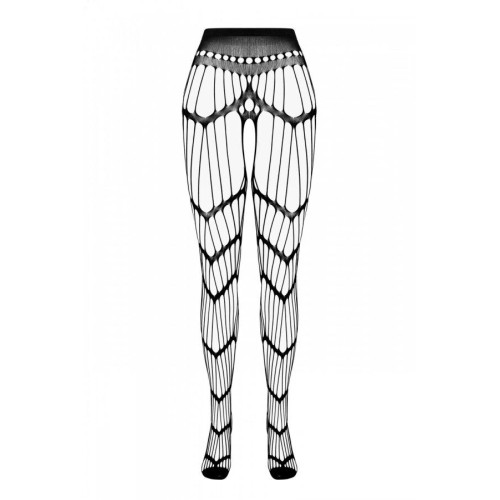 Еротичні колготки-бодістокінг Passion ECO S006 white