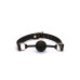 Кляп Liebe Seele Black Organosilicon Ball Gag - Фото №2