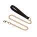 Нашийник з повідцем Liebe Seele Black Organosilicon Collar with Leash, екошкіра - Фото №2