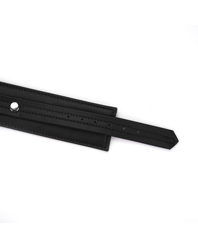 Поножи Liebe Seele Black Organosilicon Anklecuffs, экокожа - Фото №4