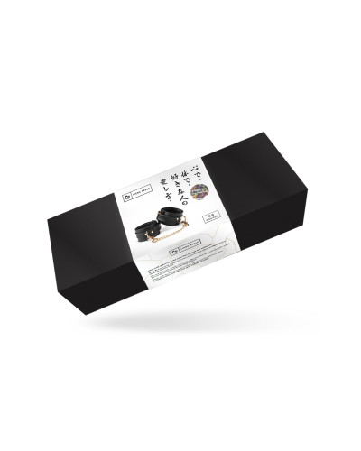 Поножи Liebe Seele Black Organosilicon Anklecuffs, экокожа - Фото №5