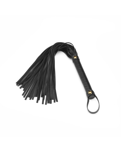 Флогер Liebe Seele Black Organosilicon Flogger, 44 см, екошкіра - Фото №1