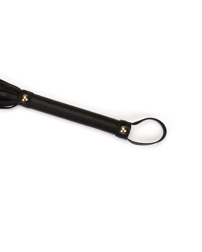 Флогер Liebe Seele Black Organosilicon Flogger, 44 см, екошкіра - Фото №3