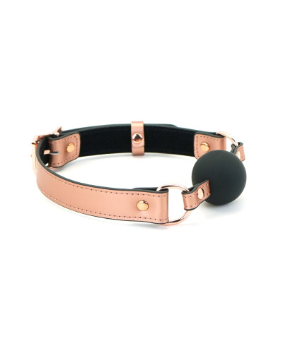 Кляп Liebe Seele Rose Gold Memory Ball Gag - Фото №3