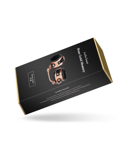 Наручники Liebe Seele Rose Gold Memory Wrist Cuff, натуральна шкіра, золото рожеве - Фото №10