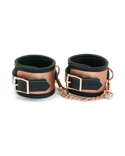 Поножи Liebe Seele Rose Gold Memory Ankle Cuffs, натуральная кожа, розовое золото - Фото №10