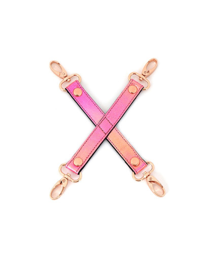БДСМ-набор Liebe Seele Vivid Sakura 8 Pieces Set, 8 аксессуаров, экокожа на бархатной основе - Фото №8