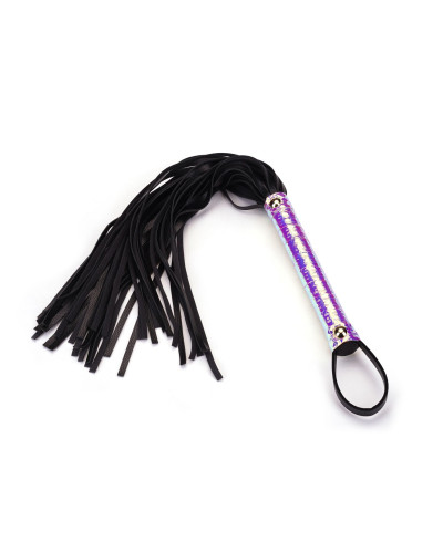 Набор Liebe Seele Pink Glossy 7pcs Bondage Kit, фиксаторы, ошейник с поводком, кляп, флоггер, маска - Фото №6