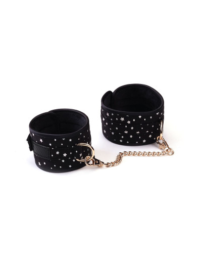 Набор Liebe Seele Stary Nights 7pcs Bondage Kit, фиксаторы, ошейник с поводком, кляп, флоггер, маска - Фото №2