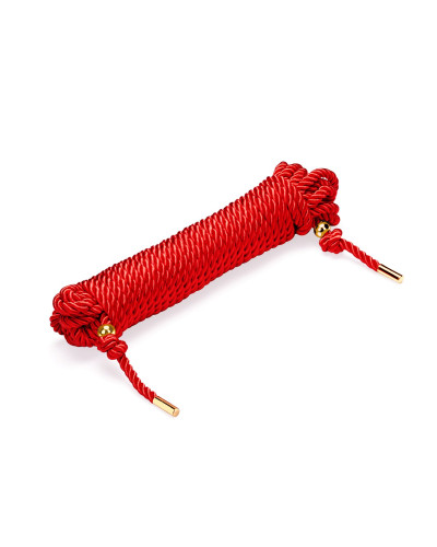 Веревка для шибари Liebe Seele Shibari 10M Rope Red, комбинированный состав - Фото №1