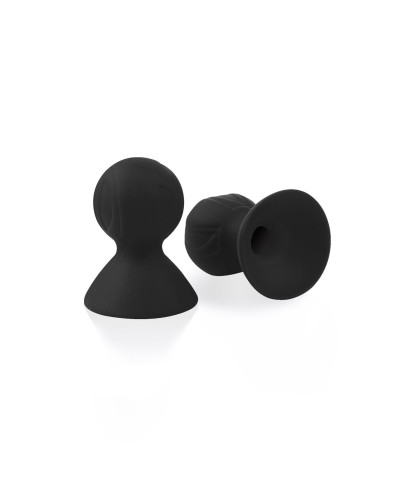 Присоски для сосков Liebe Seele Nipple Suckers Black, силикон - Фото №1