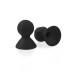 Присоски для сосков Liebe Seele Nipple Suckers Black, силикон - Фото №1