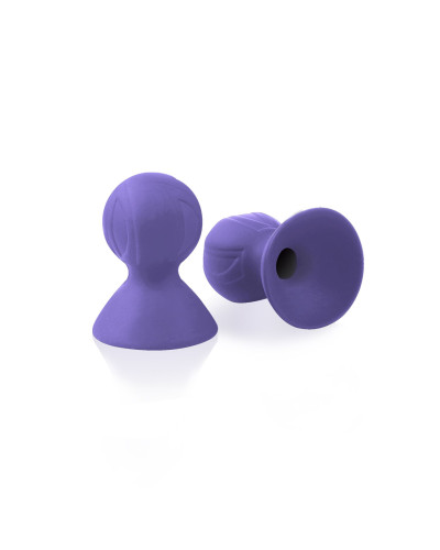 Присоски для сосков Liebe Seele Nipple Suckers Purple, силикон - Фото №1