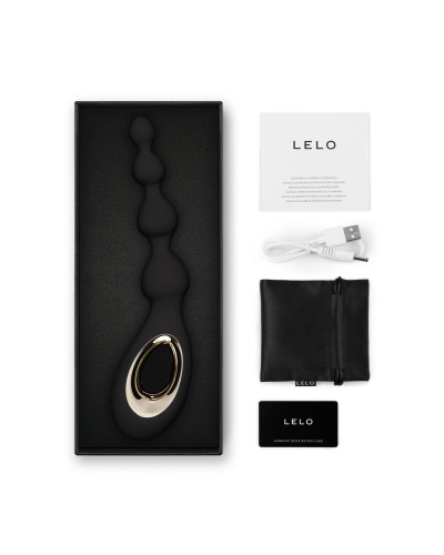 Анальний вібратор LELO Soraya Beads Black - Фото №5