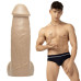 Фалоімітатор Fleshjack Boys: Reno Gold Dildo, за зліпком пеніса порноактора - Фото №1
