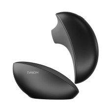 Вакуумный клиторальный смарт-стимулятор Svakom Pulse Galaxie Midnight Black, проектор звездного неба