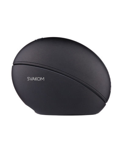 Вакуумний кліторальний смарт-стимулятор Svakom Pulse Galaxie Midnight Black, проєктор зоряного неба - Фото №4