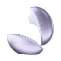 Вакуумный клиторальний смарт-стимулятор Svakom Pulse Galaxie Metal Lilac, проектор звездного неба
