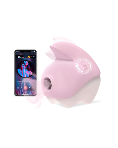 Вакуумний кліторальний смарт-стимулятор Magic Motion Unicorn Pink з вібрацією - Фото №1