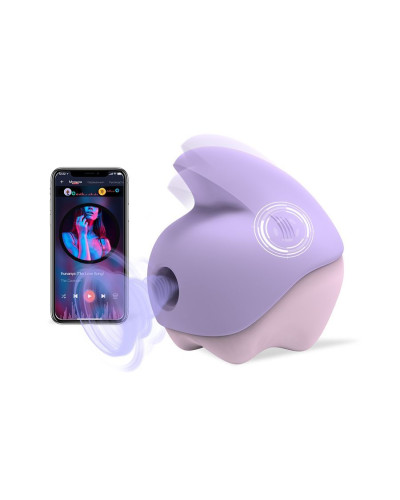 Вакуумний кліторальний смарт-стимулятор Magic Motion Unicorn Purple з вібрацією - Фото №2