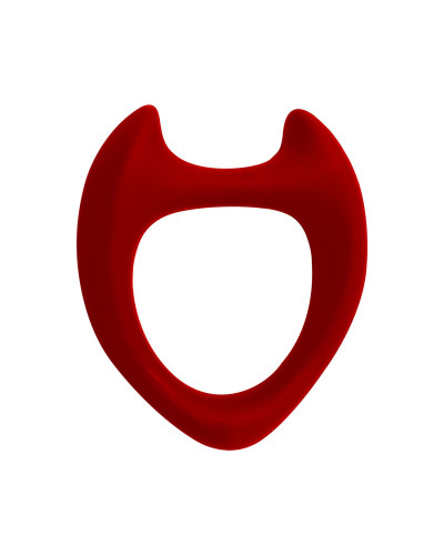Эрекционное кольцо Wooomy Toro L Red - Фото №1