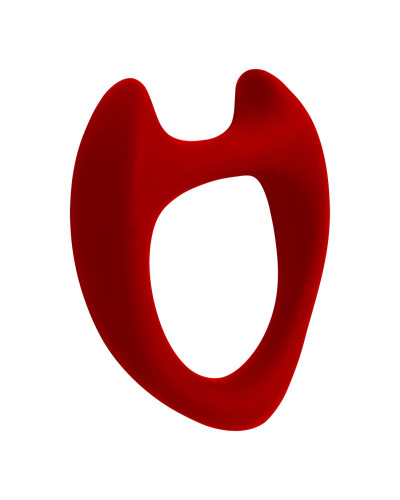 Эрекционное кольцо Wooomy Toro L Red - Фото №2