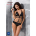 Боді монокіні під латекс Passion Exclusive LAMIS BODY S/M, black - Фото №3