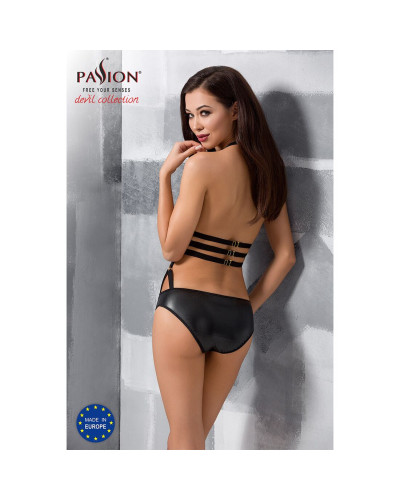 Боді монокіні під латекс Passion Exclusive LAMIS BODY S/M, black - Фото №4