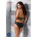 Боді монокіні під латекс Passion Exclusive LAMIS BODY S/M, black - Фото №4