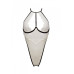 Боди с доступом Passion CHIKA BODY S/M, cream - Фото №3