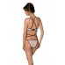 Комплект білизни Passion CHIKA SET, L/XL, cream, топ, трусики - Фото №2