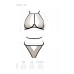 Комплект білизни Passion CHIKA SET, L/XL, cream, топ, трусики - Фото №5
