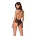 Еротичне боді Passion DOLLY BODY, XXL/XXXL, black, з відкритими чашками - Фото №2