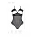 Еротичне боді Passion DOLLY BODY, XXL/XXXL, black, з відкритими чашками - Фото №4