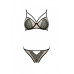 Комплект Passion LORINA SET, XXL/XXXL, beige, бюстгальтер и трусики - Фото №3