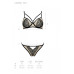 Комплект Passion LORINA SET, XXL/XXXL, beige, бюстгальтер и трусики - Фото №5