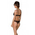 Эротическое боди Passion MARINA BODY, XXL/XXXL, black, с открытыми чашками - Фото №2