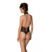 Еротичне боді Passion TRISHA BODY, S/M, black, з відкритими чашками - Фото №2