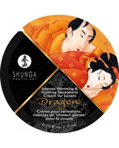 Пробник стимулювального крема для пар Shunga SHUNGA Dragon Cream (3 мл) - Фото №1