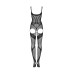 Еротичний бодістокінг з доступом Obsessive G336 S/M/L - Фото №4