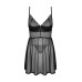 Еротичний комплект Obsessive Chemeris babydoll & thong M/L, пеньюар та стрінги - Фото №3