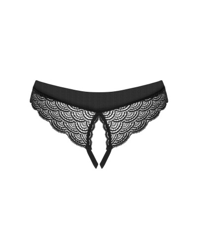 Трусики с доступом Obsessive Chemeris crotchless panties XL/2XL - Фото №6