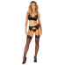 Чулки Obsessive Chemeris stockings M/L - Фото №4