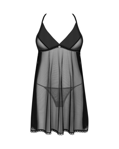 Пеньюар и трусики Obsessive Latinesa babydoll & thong XS/S - Фото №3