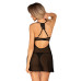 Пеньюар и трусики Obsessive Latinesa babydoll & thong XL/2XL - Фото №2