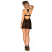 Пеньюар и трусики Obsessive Latinesa babydoll & thong XL/2XL - Фото №7