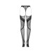 Колготки з доступом Obsessive Tights S336 S/M/L - Фото №4