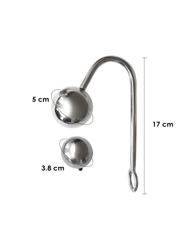Бондажний набір із металевим анальним гаком №4 Art of Sex Blanca Bondage set with anal hook №4 - Фото №2