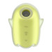 Вакуумний кліторальний стимулятор з вібрацією Satisfyer Glowing Ghost Yellow, світиться в темряві - Фото №2